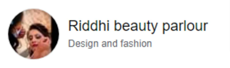 Riddhi BEAUTY Parlour logo