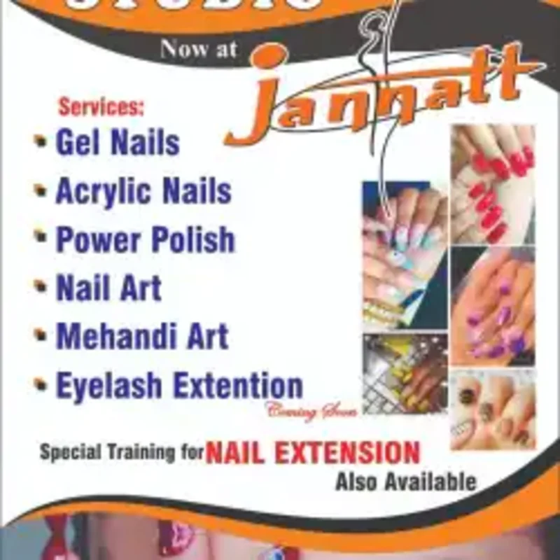 Jannatt Beauty,Hair and Fitness Studio logo