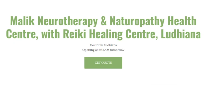 Malik Neurotherapy And Naturopathy Health Centre With Reiki Healing Centre logo