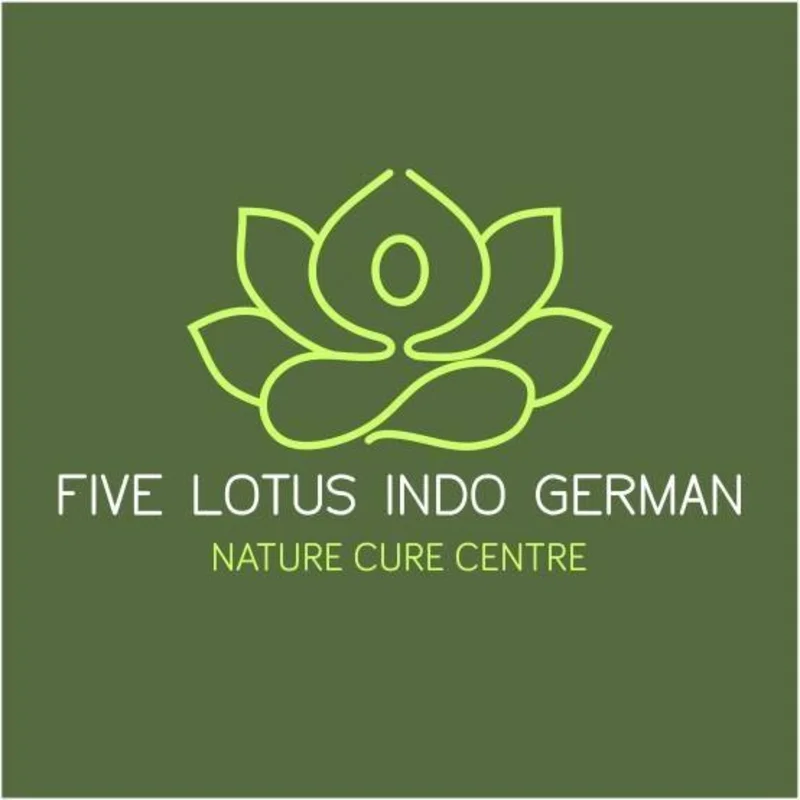 Five Lotus Indo German Nature Cure Centre logo