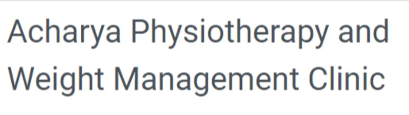 Acharya Physiotherapy and Weight Management Clinic logo