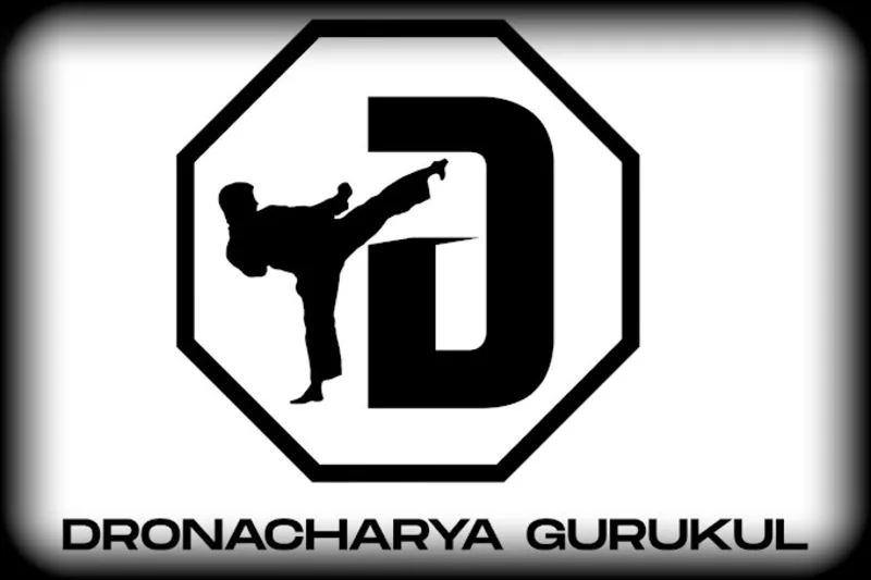 Dronacharya Gurukul Karate, Mma, Kickboxing, Self-defense logo