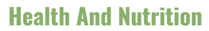 Health And Nutrition logo