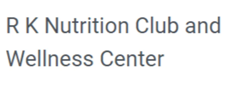 R K Nutrition Club and Wellness Center logo