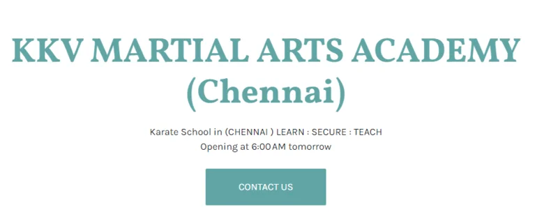 Kkv Martial Arts Academy logo