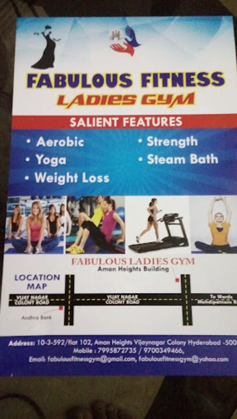 Fabulous Fitness Center Ladies Gym logo