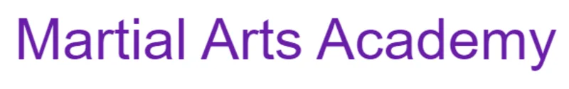 Martial Arts Academy logo