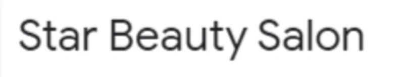 Star Beauty Salon logo