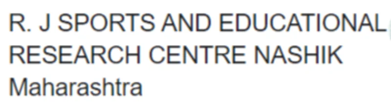 R. J Sports AND Educational Research Centre logo