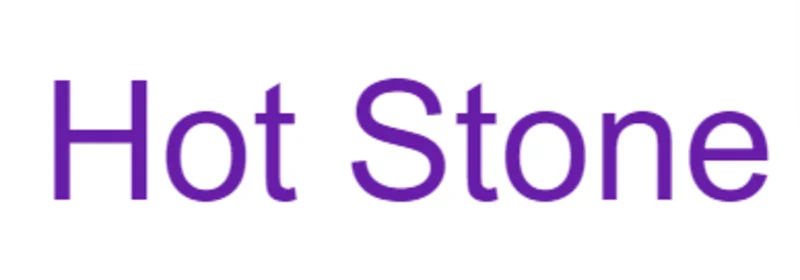 Hot Stone logo