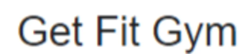 Get Fit Gym logo