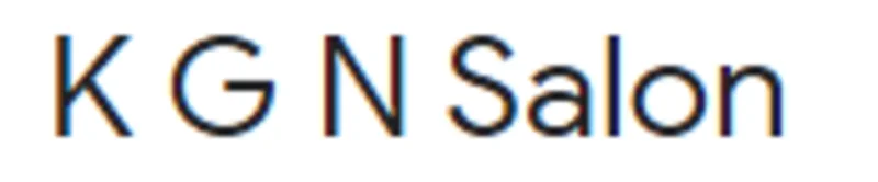 K G N Salon logo
