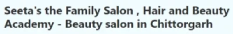 Seeta's the Family Salon , Hair and Beauty Academy logo