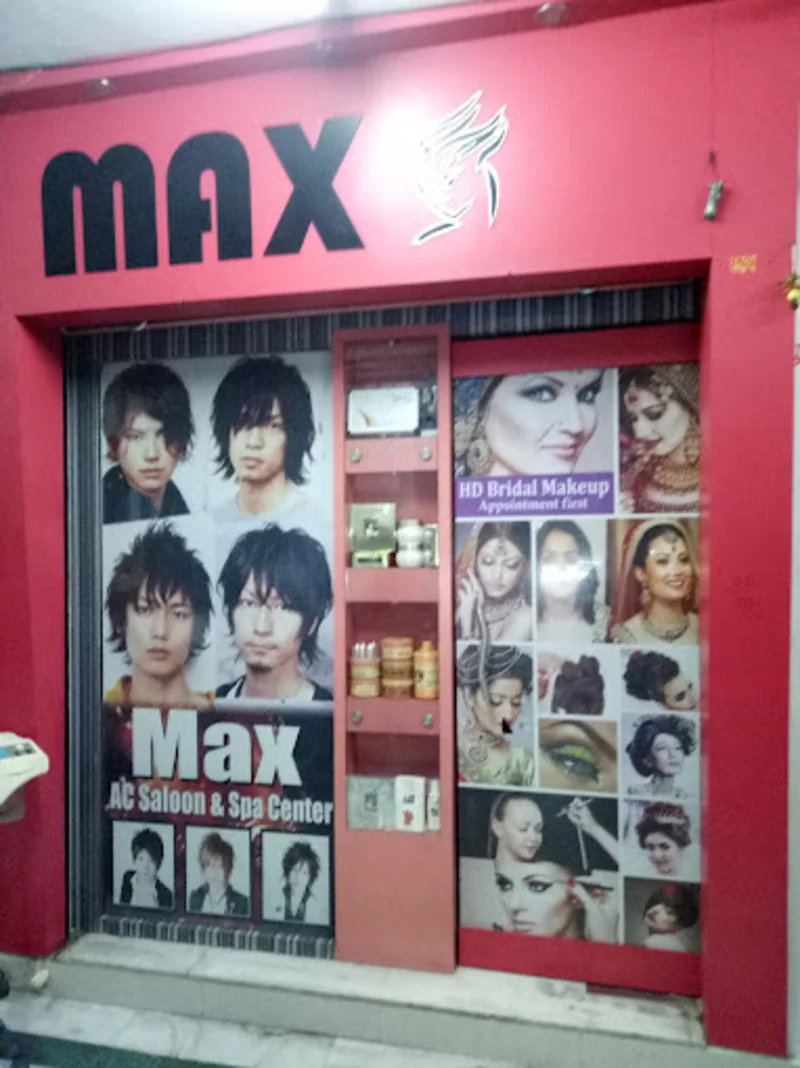 Max Unisex Salon and Makeover logo