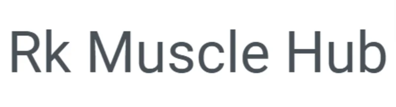 Rk Muscle Hub logo
