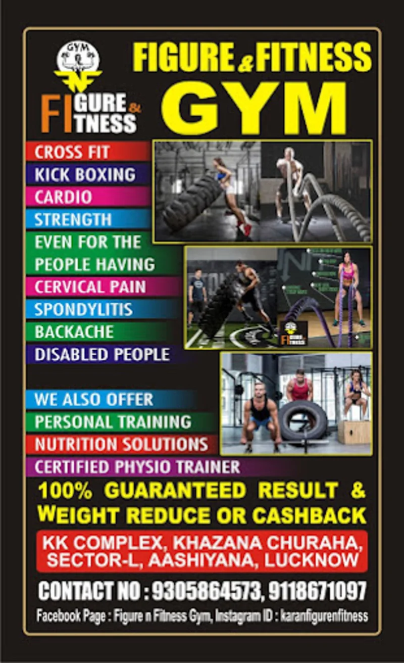 Figure and Fitness Gym logo