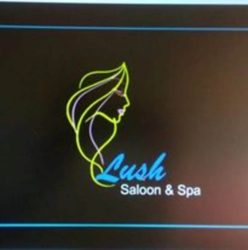 Lush Salon and Spa logo