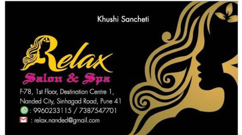 Relax Salon and Spa logo