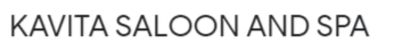 Kavita Saloon AND SPA logo