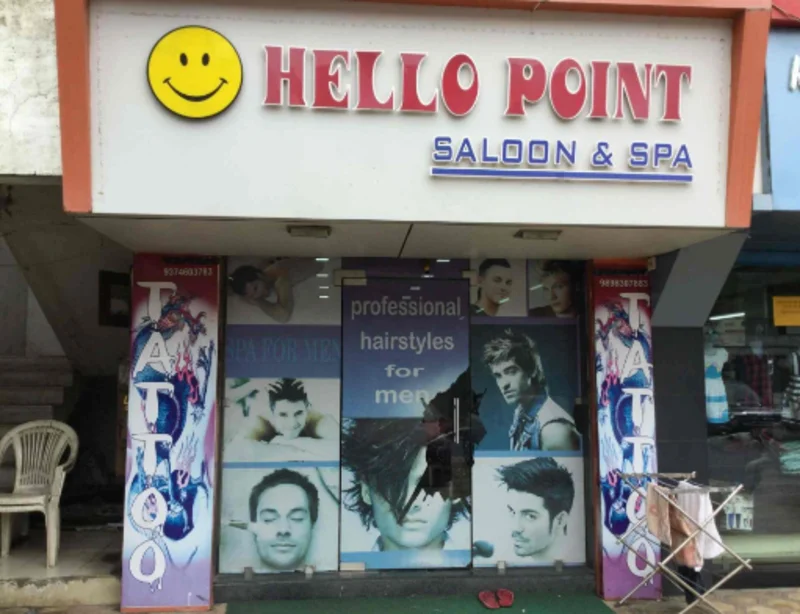 Hello Point Saloon logo