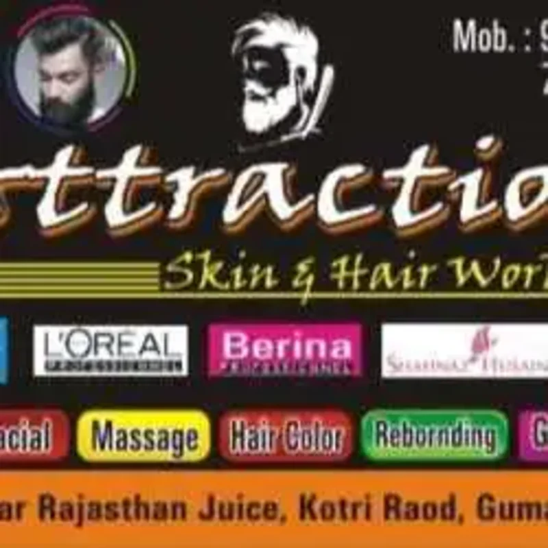 Attraction Skin and Hair Workshop logo