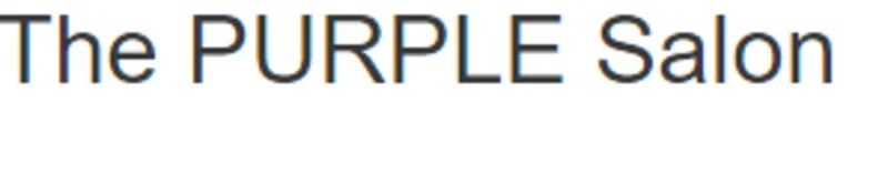 The Purple Salon logo