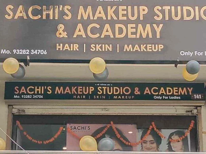 Merchant logo Sachi's Makeup Studio and Academy logo