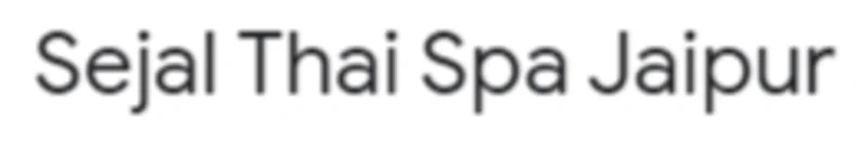 Sejal Thai Spa Jaipur logo