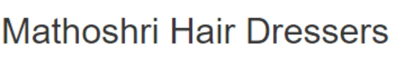 Mathoshri Hair Dressers logo
