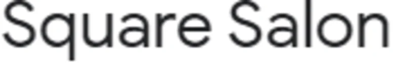 Square hair professional salon logo