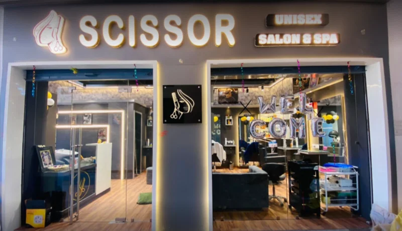 Scissor Salon and Spa logo