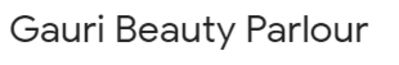 Gauri Beauty Parlour logo