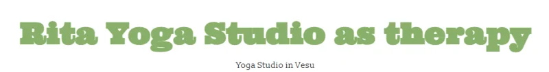 Rita Yoga Studio as Therapy logo