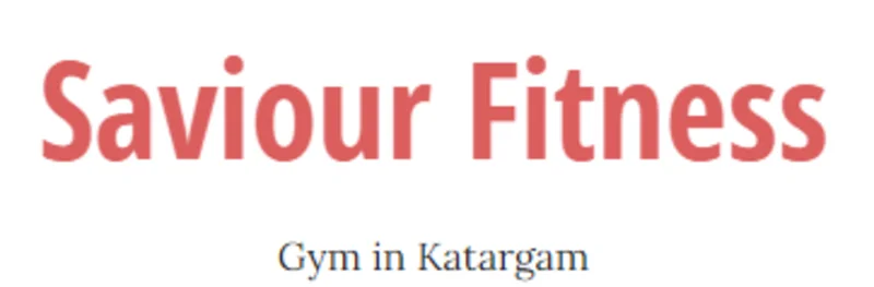 Saviour Fitness logo