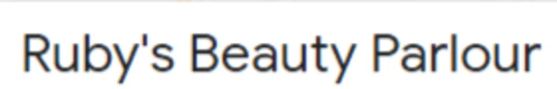 Rubys Beauty Parlour logo