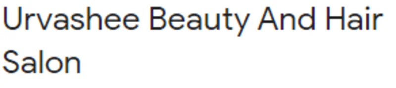 Urvashee Beauty And Hair Salon logo