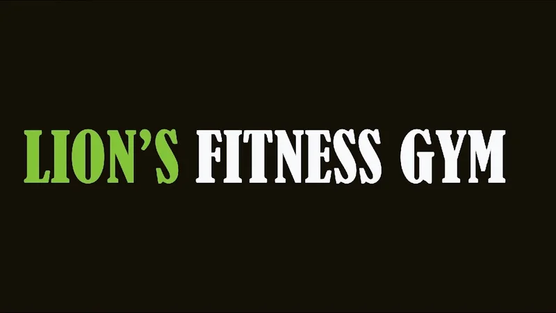 LION'S FITNESS GYM logo