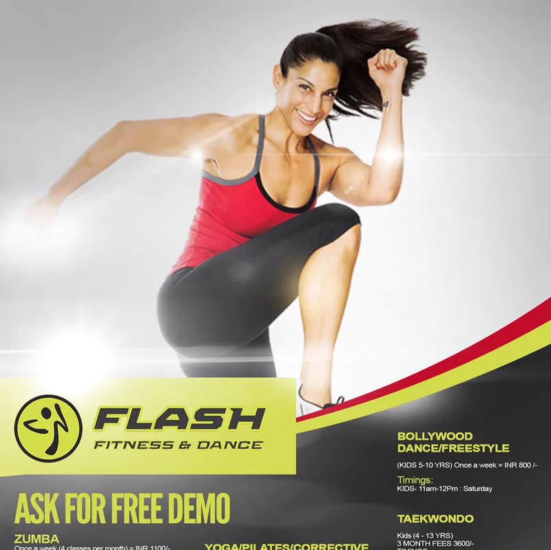 Flash Fitness In Park Street area Kolkata logo