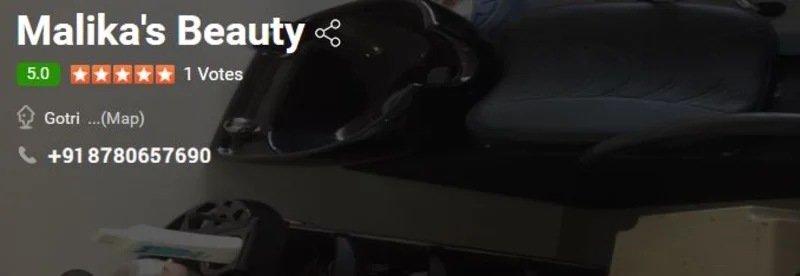 Malika's Beauty logo