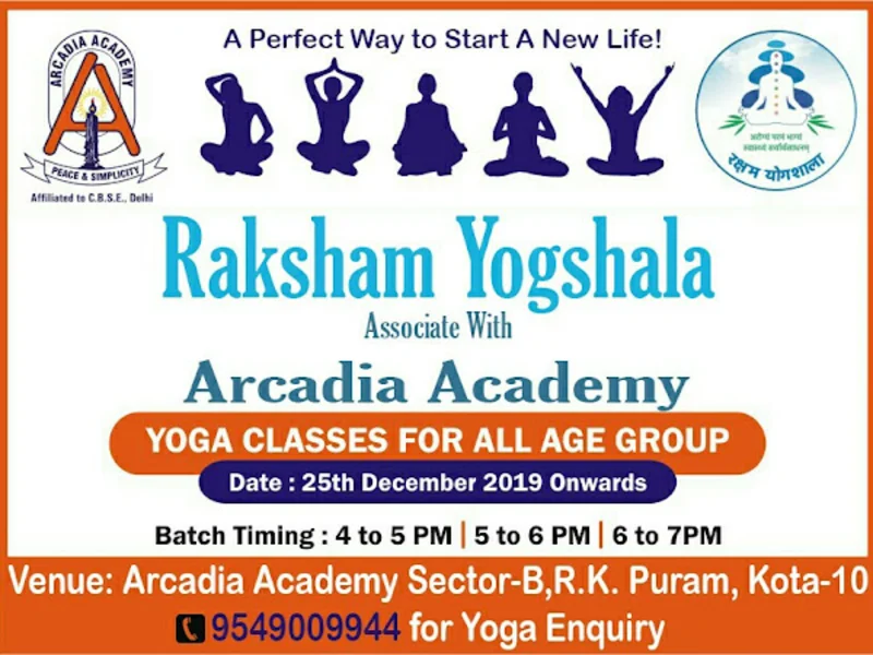 Raksham yogshala logo