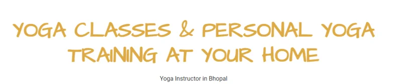 YOGA Classes and Personal YOGA Training AT YOUR HOME logo