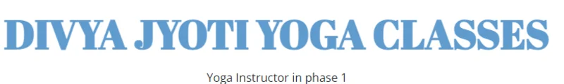 Divya Jyoti YOGA Classes logo