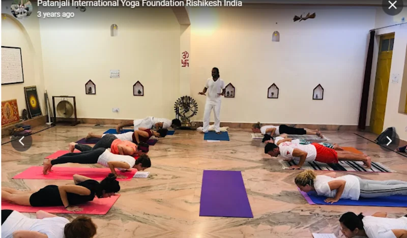 Patanjali International Yoga Foundation logo