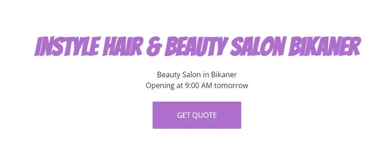 InStyle Hair & Beauty Salon logo