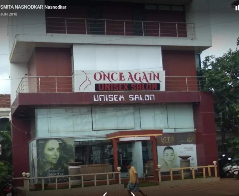Once Again Unisex Salon in Sangolda, goa logo