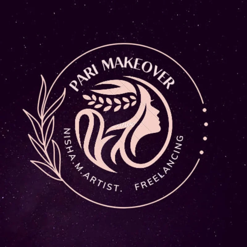 Pari makeover beauty salon logo