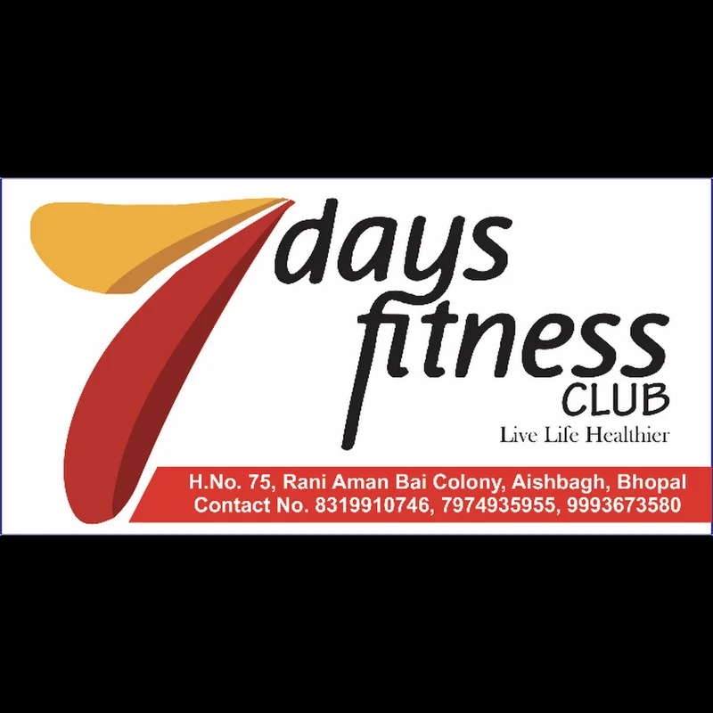 7 days fitness club ( live a healthier life logo