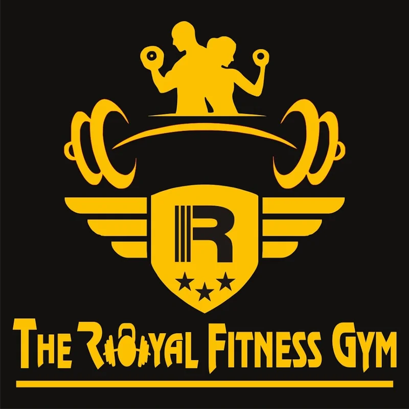The Royal Fitness Gym in Japur highway logo