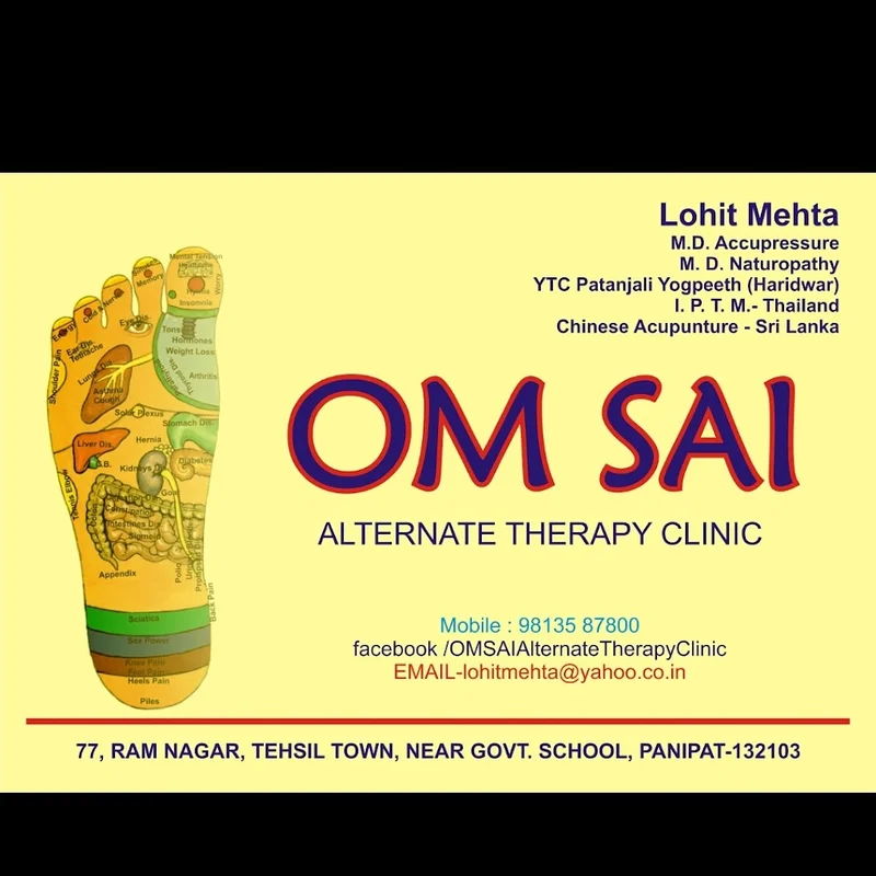 OM SAI Alternate Therapy Clinic In Panipat logo