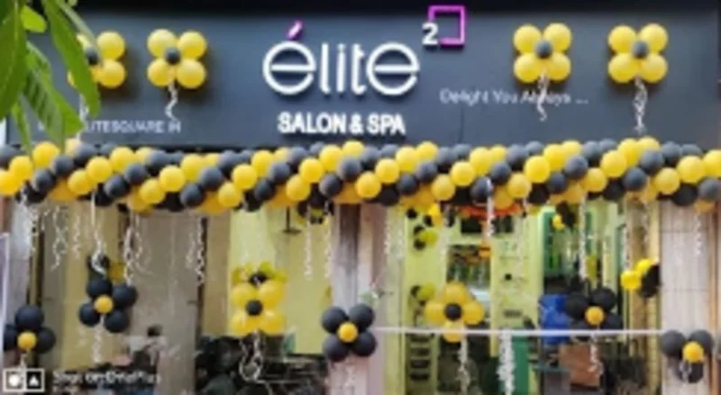 Elite square salon logo